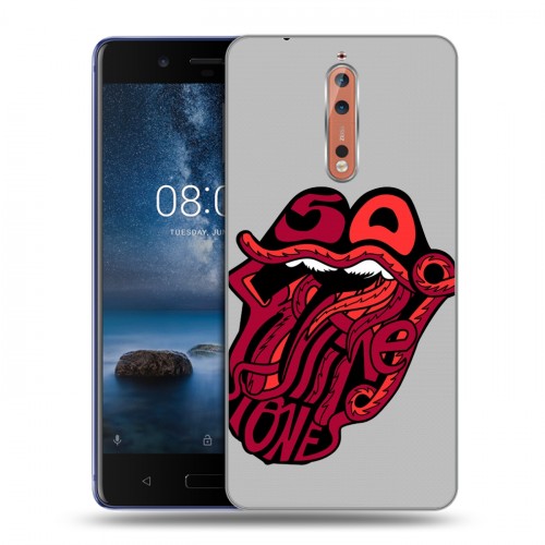 Дизайнерский пластиковый чехол для Nokia 8