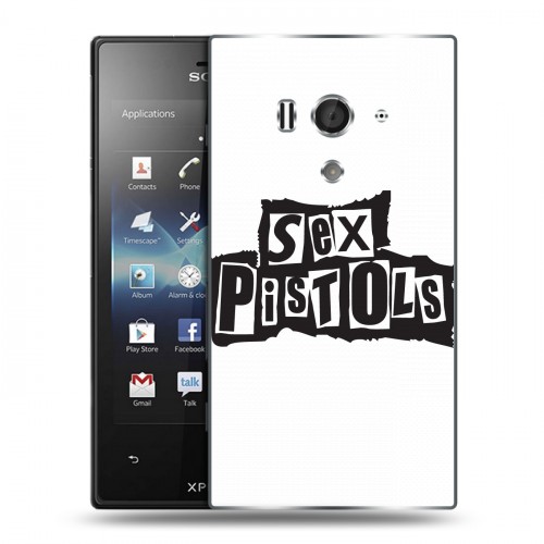 Дизайнерский пластиковый чехол для Sony Xperia acro S