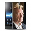 Дизайнерский пластиковый чехол для Sony Xperia S