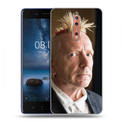 Дизайнерский пластиковый чехол для Nokia 8