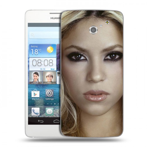 Дизайнерский пластиковый чехол для Huawei Ascend D2