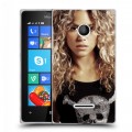 Дизайнерский пластиковый чехол для Microsoft Lumia 435