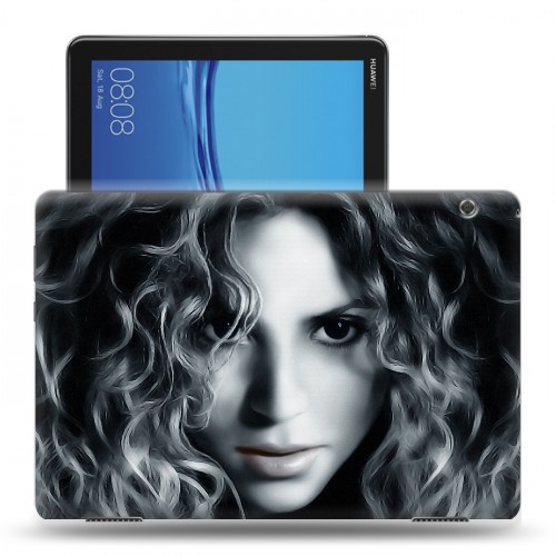 Дизайнерский силиконовый с усиленными углами чехол для Huawei MediaPad T5
