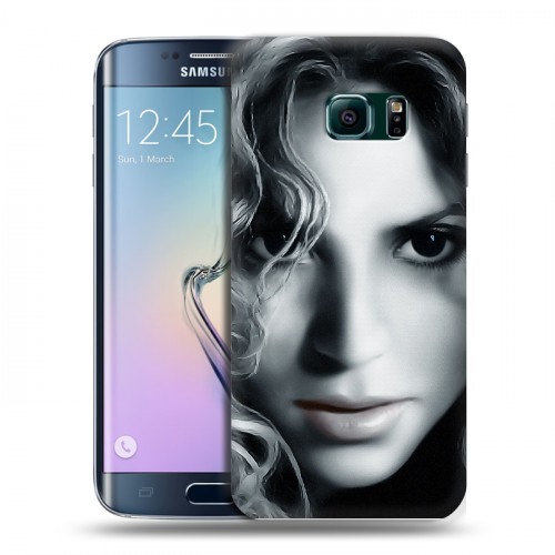 Дизайнерский пластиковый чехол для Samsung Galaxy S6 Edge