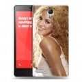 Дизайнерский силиконовый чехол для Xiaomi RedMi Note