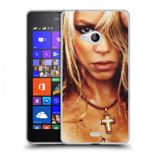 Дизайнерский пластиковый чехол для Microsoft Lumia 540