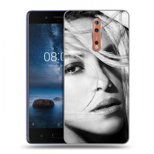 Дизайнерский пластиковый чехол для Nokia 8