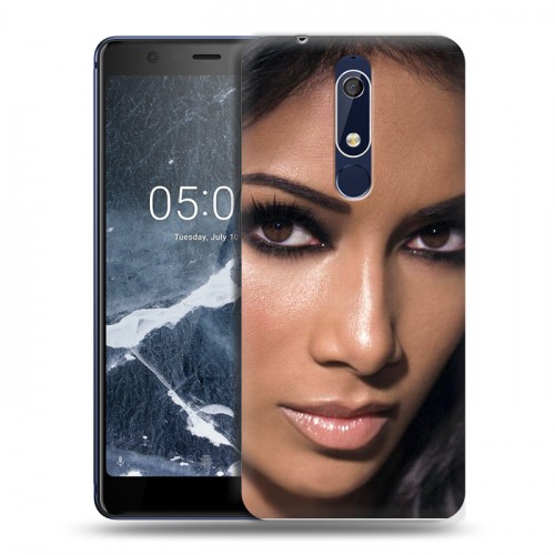 Дизайнерский пластиковый чехол для Nokia 5.1