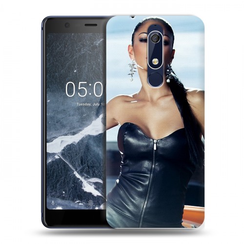 Дизайнерский пластиковый чехол для Nokia 5.1