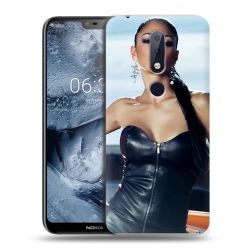 Дизайнерский силиконовый чехол для Nokia 6.1 Plus