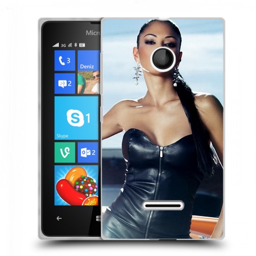 Дизайнерский пластиковый чехол для Microsoft Lumia 435