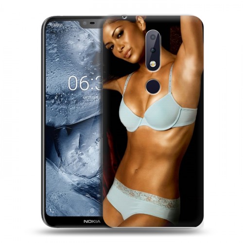 Дизайнерский силиконовый чехол для Nokia 6.1 Plus