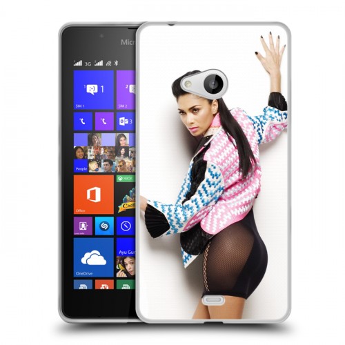 Дизайнерский пластиковый чехол для Microsoft Lumia 540