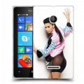 Дизайнерский пластиковый чехол для Microsoft Lumia 435