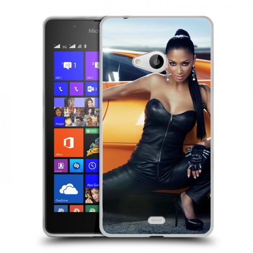 Дизайнерский пластиковый чехол для Microsoft Lumia 540