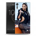 Дизайнерский пластиковый чехол для Sony Xperia XZs