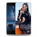 Дизайнерский пластиковый чехол для Nokia 8