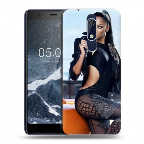 Дизайнерский пластиковый чехол для Nokia 5.1