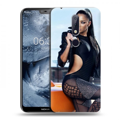 Дизайнерский силиконовый чехол для Nokia 6.1 Plus