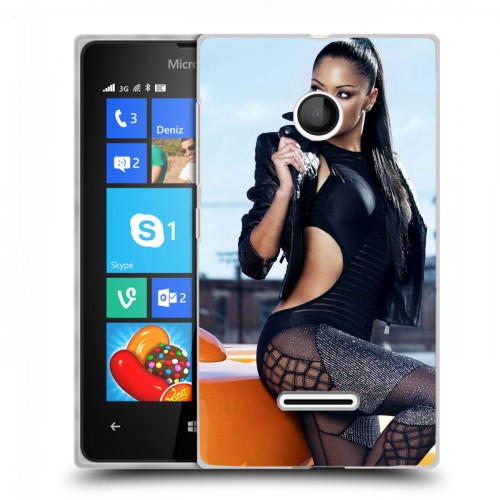 Дизайнерский пластиковый чехол для Microsoft Lumia 435