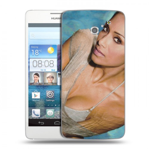 Дизайнерский пластиковый чехол для Huawei Ascend D2