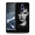 Дизайнерский пластиковый чехол для Nokia 5.1