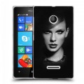 Дизайнерский пластиковый чехол для Microsoft Lumia 435