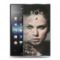 Дизайнерский пластиковый чехол для Sony Xperia acro S