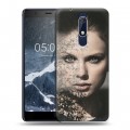 Дизайнерский пластиковый чехол для Nokia 5.1