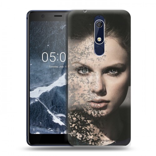 Дизайнерский пластиковый чехол для Nokia 5.1