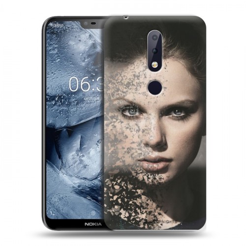 Дизайнерский силиконовый чехол для Nokia 6.1 Plus