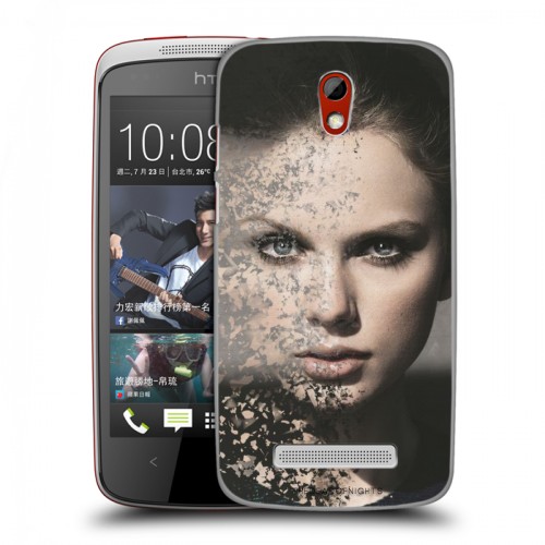 Дизайнерский пластиковый чехол для HTC Desire 500