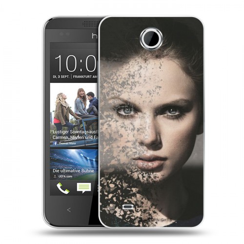 Дизайнерский пластиковый чехол для HTC Desire 300