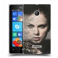 Дизайнерский пластиковый чехол для Microsoft Lumia 435