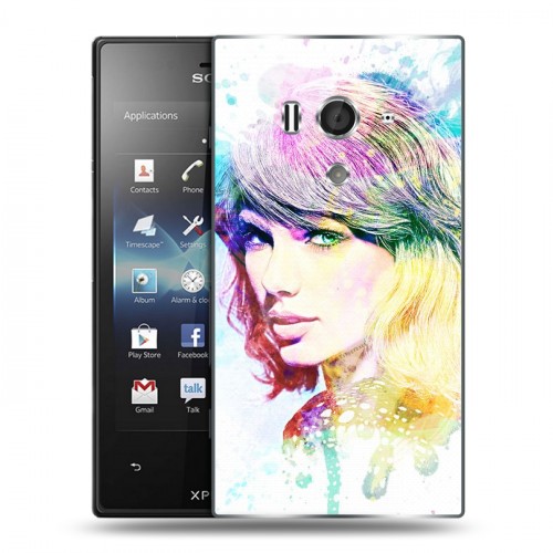 Дизайнерский пластиковый чехол для Sony Xperia acro S