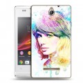 Дизайнерский пластиковый чехол для Sony Xperia E