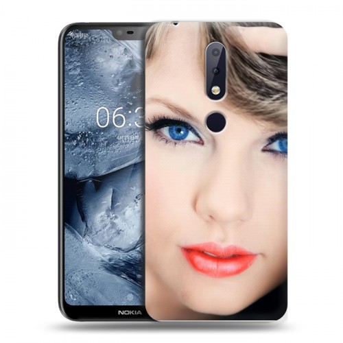 Дизайнерский силиконовый чехол для Nokia 6.1 Plus