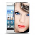 Дизайнерский пластиковый чехол для Huawei Ascend D2