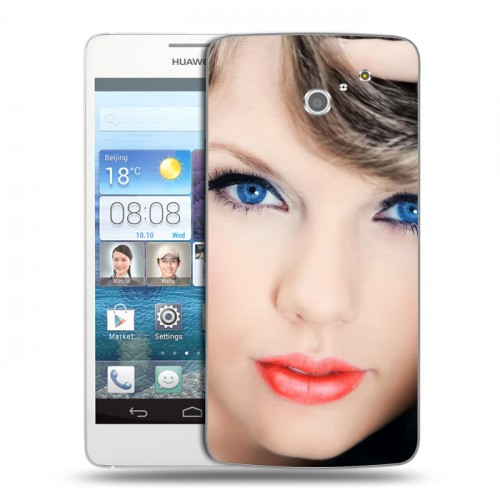 Дизайнерский пластиковый чехол для Huawei Ascend D2