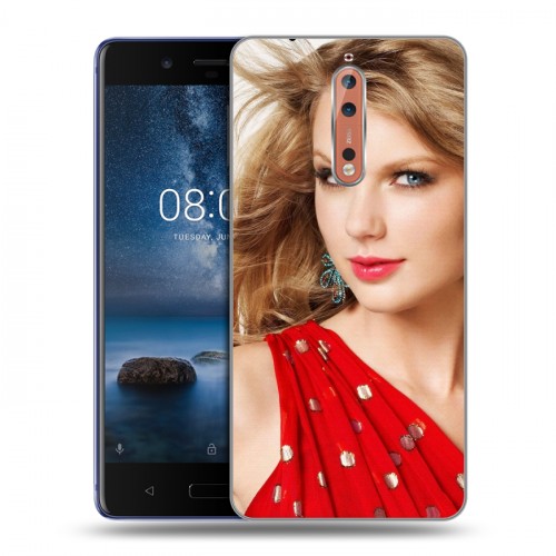 Дизайнерский пластиковый чехол для Nokia 8