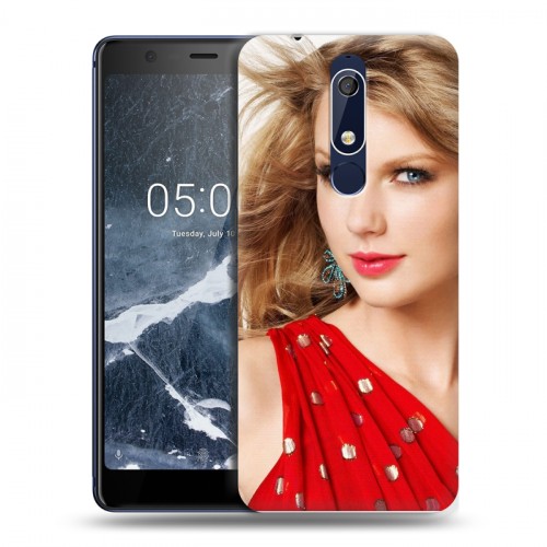 Дизайнерский пластиковый чехол для Nokia 5.1