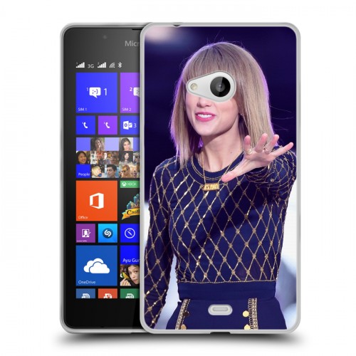 Дизайнерский пластиковый чехол для Microsoft Lumia 540