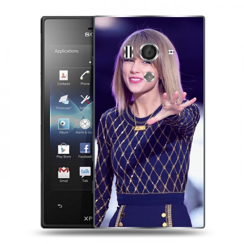 Дизайнерский пластиковый чехол для Sony Xperia acro S