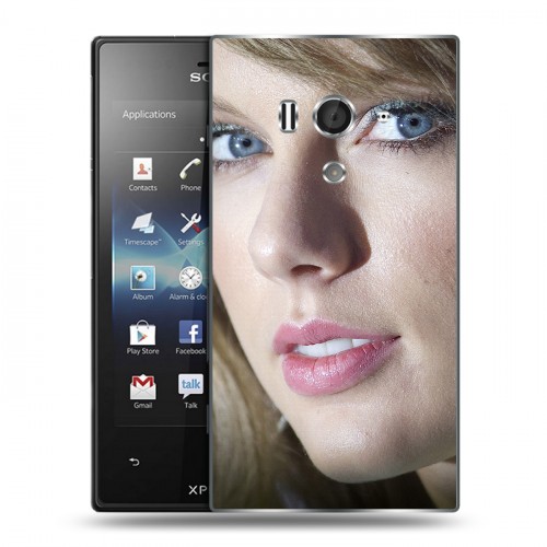 Дизайнерский пластиковый чехол для Sony Xperia acro S