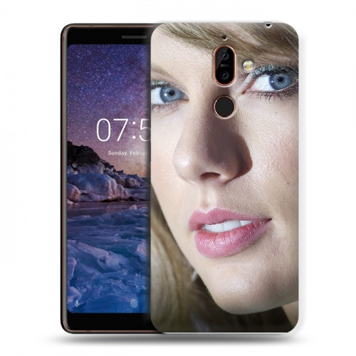 Дизайнерский пластиковый чехол для Nokia 7 Plus