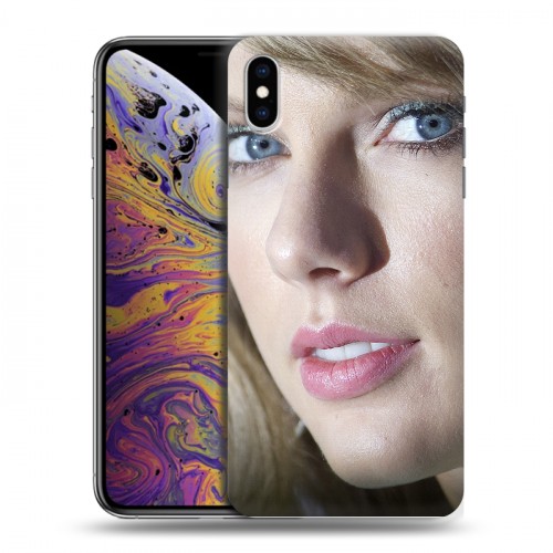 Дизайнерский силиконовый чехол для Iphone Xs Max