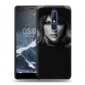 Дизайнерский пластиковый чехол для Nokia 5.1