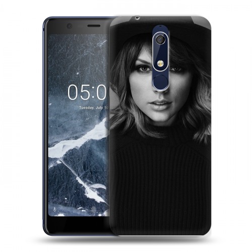 Дизайнерский пластиковый чехол для Nokia 5.1