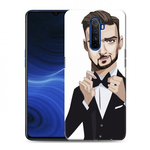 Дизайнерский силиконовый с усиленными углами чехол для Realme X2 Pro