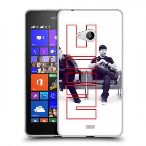 Дизайнерский пластиковый чехол для Microsoft Lumia 540